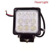 27W LED Work Light 12V Spot/Flood Fog Light off road 4X4 car ATV LED offroad light bar for trucks Work Light  IP67 2024 - buy cheap