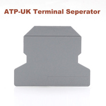 20/50/100pcs DIN Rail Terminal Block Seperator ATP-UK bornier baffle universal type group partitions morsettiera UK accessories 2024 - buy cheap