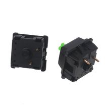 5 pçs greetech verde switches eixo para razer gaming teclado mecânico para cherry mx 3pin interruptor interruptores mecânicos