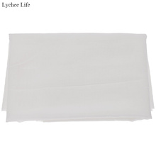 Lychee Life Simple Style Handmade Garment Craft Fabric Soft Silk Cotton Lining For Women DIY Patchwork Clothes Decoration 2024 - buy cheap