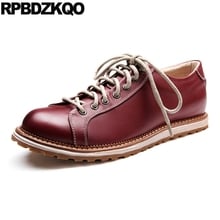 european Italy brand high quality walking deluxe fashion red british style rubber black runway genuine leather men shoes italian 2024 - buy cheap