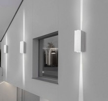 Modern LED Lâmpada de Parede do Fundo Da Parede de Luz Para Cima Para Baixo Luminária Spot Light 2024 - compre barato