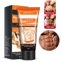 Crema Abdominal anticelulitis para hombres, crema quemagrasas adelgazante, reafirmante para el cuerpo, estiramiento muscular del vientre 2024 - compra barato