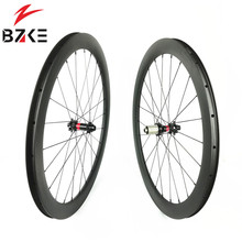 BZKE carbon wheels disc brake 650B carbon disc wheelset for road/CX/gravel 45mm depth  28mm wide carbon rim Tubeless center lock 2024 - buy cheap