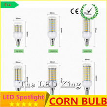 Lámpara Led de maíz CFL 5730, E27, E14, 24-89 Led, CA 220v, bombilla de luz, reemplazo de 20W, 50w, 100w, 120W, iluminación incandescente 2024 - compra barato