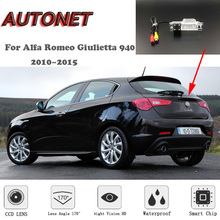 Câmera de visão traseira com autonet, hd, visão noturna, para alfa romeo giulietta 940, 2010 ~ 2015, rca, padrão/câmera de estacionamento 2024 - compre barato