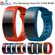 Браслет L/S для Samsung Galaxy Gear Fit2, спортивный силиконовый ремешок для Samsung Gear Fit 2 2024 - купить недорого