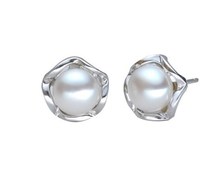 Freshwater Pearl Stud Earrings Real Pearl Earrings Natural Pearl Earrings For Charm Women 2024 - buy cheap