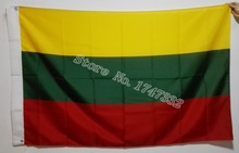 Литовский флаг Европа Национальный флаг по всему миру горячие продажи товаров 3X5FT 150X90CM баннер латунные металлические отверстия 2024 - купить недорого