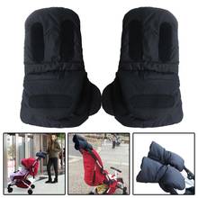 Winter Warm Baby Stroller Gloves Hand Muff Pram Mittens for Strollers Buggy Cart Hand Clutch Glove Wheelchair Stroller Accessory 2024 - buy cheap