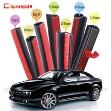 Cawanerl Kit Tira Weatherstrip Vedação de Isolamento de Som Do Carro Auto Borracha de Vedação Selo de Borda Guarnição Para Alfa Romeo 159 166 2024 - compre barato