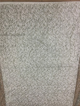 Tecido de renda étnico, tecido de malha cinza e bordado com glitter, em cores prateadas 2024 - compre barato