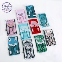 Lançamento 2018 cachecol de seda designer animais 3d forma de gato cachecol tigre para mulheres bolsas cachecol criança x cm 2024 - compre barato