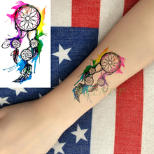 Waterproof Temporary Tattoo Stickers Dreamcatcher fake Tatto Flash Tatoo Tatouage Body Art Hand Foot for Girl Women Men Lady 2024 - buy cheap