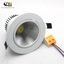 Led downlight spot led Super Bright Recessed LED Dimmable Downlight COB 9W LED Spot light Ceiling Lamp 2024 - buy cheap