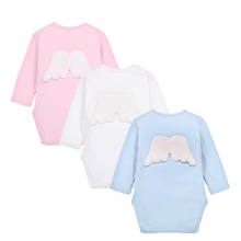 Baby Boys Baby Girls long sleeve Angel Bodysuit Newborn Baby's Clothes Kids Costume Jumpsuit KF278 2024 - buy cheap