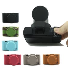 Soft 6 Color Camera Case For Sony RX100 III RX100 IV RX100 V Rubber Protective Body Cover Silicone bag Skin Camera case 2024 - buy cheap