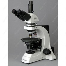 Polarizing Microscope-AmScope Supplies 40X-1200X Infinity Polarizing Microscope + 1.3MP Camera 2024 - buy cheap