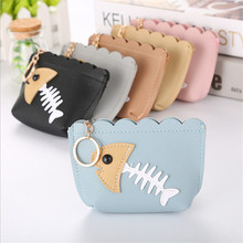 Cute Flower Small Purse PU Leather Wallet Zip Bag Child Girls Boys Mini Wallet Animal Portable Handbag Change Pouch Key Holder 2024 - buy cheap