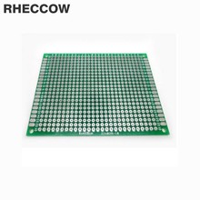 Rhecow-20 piezas de epoxi de vidrio, FR-4 de Tinning Chapado en estaño de un solo lado, placa Universal PCB, 5x7cm, 5x7cm, 1,6mm 2023 - compra barato