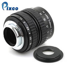 ADPLo-anillo adaptador para cámara Sony Pentax, 50mm f1.4 C mount Lens + c-micro M4/3 /NEX /N1/para Pentax Q /Fuji /M M2 2024 - compra barato