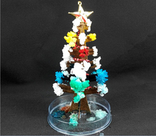 Wunderbaum-Árbol de papel mágico para niños, 2019 17x10cm, árboles de Navidad coloridos, Juguetes De ciencia para niños 2024 - compra barato