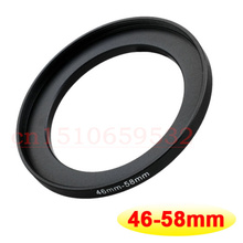 With Tracking number 10pcs Black Step Up Filter Ring Lens Ring 46mm to 58mm 46mm -58mm 46-58mm 2024 - buy cheap