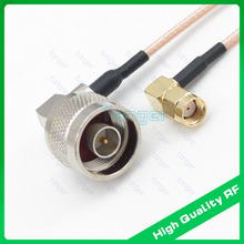 20in RF cable N male plug to RP-SMA male double right angle connector 20inch 50cm RG316 RF Coaxial Pigtail Jumper LOW Loss cable 2024 - buy cheap