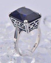 For women to restore ancient ways classic wedding ring 925 sterling silver fashion jewelry sapphire rings 2024 - buy cheap