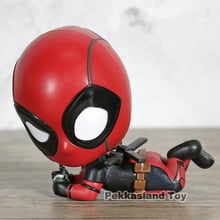 Anime Mini Deadpool Holding Version Mini Action Figure Bobble Head Ver. Model Toys Kids Gift 2024 - buy cheap