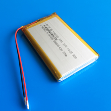3.7V 10000mAh rechargeable lipo polymer lithium li-ion battery for power bank tablet PC laptop PAD PCM board 1162103 11*62*103mm 2024 - buy cheap
