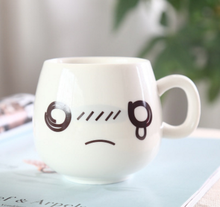 Creative Ceramic Cup Home Kitchen Living Room Cup Cute Cartoon Mug Business Gift Giveaway Emoticon Coffee Cup 2024 - buy cheap