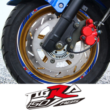 KODASKIN Motorcycle 2D Wheel Decals Rim Stickers Set for PGO TIGRA 150 ABS 2024 - buy cheap