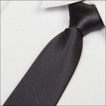 SHENNAIWEI 2016 new casual men gravatas de seda 8 cm Dark gray tie no minimum order lotes and atacado 2024 - buy cheap
