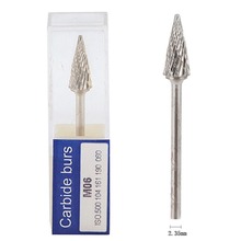 New Dental Tungsten Carbide Steel Burs Cutters Shapes Tips Burrs Polishing M06 2024 - buy cheap