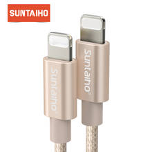 Suntaiho For iPhone X 8 7 6 Plus 6S 5 5S USB Charger Fast Charging Cable For Lighting Charging iPad iPod Mobile Phone Cable 2024 - buy cheap