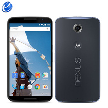 Разблокированный оригинальный мобильный телефон Motorola Google Nexus 6 XT1103 3 ГБ ОЗУ 32 ГБ/64 Гб ПЗУ Четырехъядерный 4G LTE 5,96 дюйма 13 МП 2024 - купить недорого