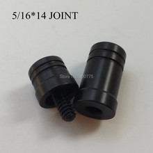 Joint Protectors - 5/16x14  Joint caps - Black - Shaft Butt for pool billiard accessories  (2 Female+2 male) 2024 - buy cheap