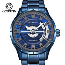 OCHSTIN Automatic Mechanical Mens Watch Top Brand Luxury Military Army Sport Wristwatch Stainless Steel Skeleton Male Clock 2023 2024 - buy cheap