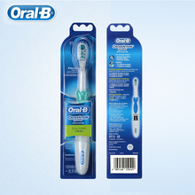 Oral B-cepillo de dientes eléctrico, doble limpieza, cerdas suaves, batería AA, resistente al agua, 1 ud. 2024 - compra barato
