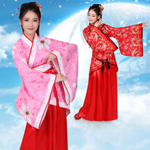 2021 Traditional Chinese Folk Dance Costume For Woman Qing Princess Cosplay Costume Hanfu Children Dress Women Clothing DWY1169 2024 - buy cheap