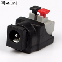 50pcs Male 2.1x5.5mm DC Power jack  Adapter 5.5*2.1mm Socket Wire Connector for CCTV 2024 - buy cheap