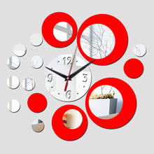 Wall Clock Watch Quartz Acryli Mirror Modern Wall Stickers 3D Arrival  Design Luxury Cllocks Living Room Decration 2024 - buy cheap