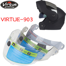1 piece face shield for Full face motorcycle helmet visor replacement glasses Lens for VIRTUE-903 2024 - buy cheap