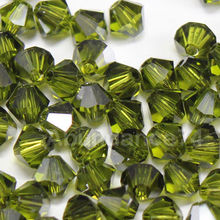 Free Shipping, 720pcs/Lot 4mm olivine color Chinese Top Quality Crystal Bicone Beads 2024 - buy cheap