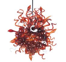 Modern Type Decorative Chain Hanging Blown Glass Chandelier 2024 - buy cheap