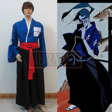 Hot Sale! Samurai Champloo Jin Anime Cosplay Costumes Men Cosplay Kimono Belt Party Halloween Christmas Cos 2024 - buy cheap