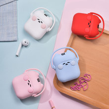 For Airpods Case Cute Cartoon Soft Silicone Protective Cover for apple airpods 1 2 case Wireless Earphone Cover Case 2024 - buy cheap