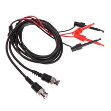 2pcs BNC Male Plug Q9 to Dual Test Hook Clip Test Leads Probe for Oscilloscope 'lirunzu 2024 - buy cheap
