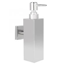 Wall Mounted Stainless Steel Square Manual Hand Liquid Soap Lotion Dispenser for Home Bathroom Hanging for Shampoo Sanitizer 2024 - buy cheap